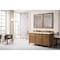 James Martin Vanities Brittany 60in Double Vanity, Saddle Brown w/ 3 CM Eternal Marfil Quartz Top 650-V60D-SBR-3EMR - alternate 5
